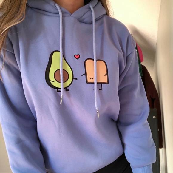 *SOLD* 🥑Avocado and toast hoodies🍞 - Picture 2 of 4